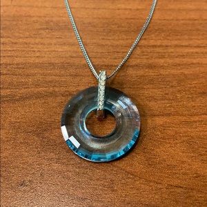 Swarovski Crystal Cosmic Ring Necklace